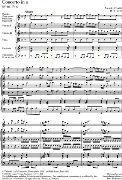 Concerto in a-Moll RV445 (Antonio Vivaldi) 