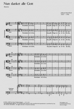 Nun danket alle Gott (Johann Pachelbel) 