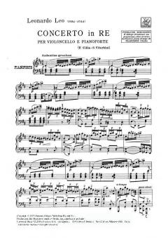 Concerto in D von Leonardo Leo 
