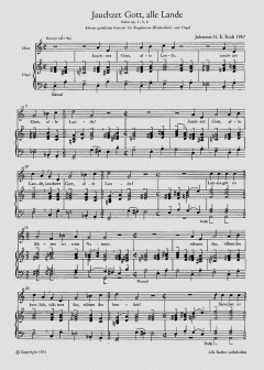 Jauchzet Gott, alle Lande (Johannes Hermann Ernst Koch) 