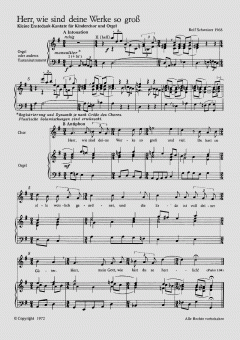 Herr, wie sind deine Werke so gross (Rolf Schweizer) 