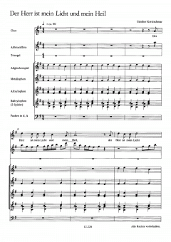 Der Herr ist mein Licht (Günther Kretzschmar) 
