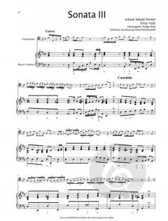 Sonate D-Dur op. 1 Nr. 3 von Johann Sebald Triemer 