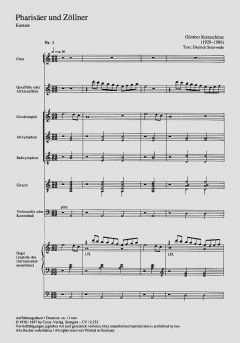 Pharisäer und Zöllner (Günther Kretzschmar) 