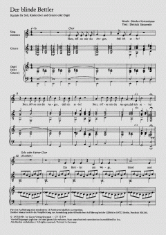Der blinde Bettler (Günther Kretzschmar) 