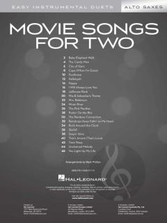 Movie Songs for 2 Alto Saxes im Alle Noten Shop kaufen