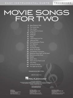 Movie Songs for 2 Trombones 