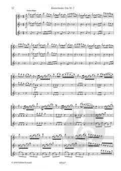 Konzertantes Trio Nr. 2 von Georg Abraham Schneider 