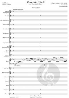 Concerto for Piano No.2 von Camille Saint-Saëns 