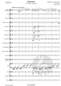 Sicilienne von Gabriel Fauré 