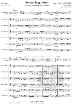 Sonate in g minor von Henry Eccles 