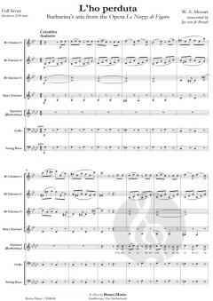 L'ho perduta von Wolfgang Amadeus Mozart 