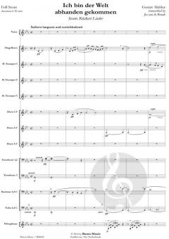 Ich bin der Welt abhanden gekommen von Gustav Mahler 