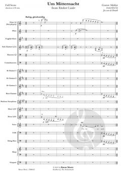 Um Mitternacht von Gustav Mahler 