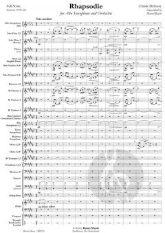 Rhapsodie von Claude Debussy 