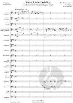 Kuda, kuda vï udalilis von Peter Iljitsch Tschaikowsky 