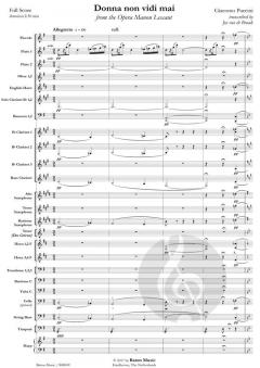 Donna non vidi mai von Giacomo Puccini 