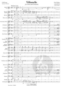 Villanelle von Paul Dukas 