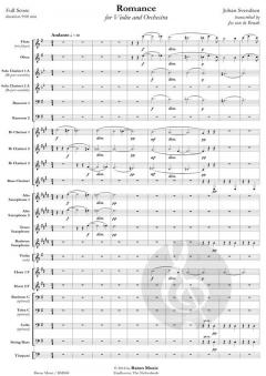 Romance von Johan Svendsen 