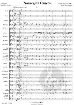 Norwegian Dance op. 35 von Edvard Grieg 
