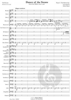 Dance of the Swans von Peter Iljitsch Tschaikowsky 