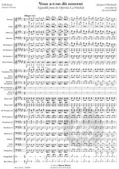 Vous a-t-on dit souvent von Jacques Offenbach 