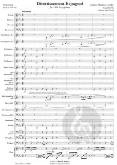 Divertissement Espagnol von Charles Martin Loeffler 