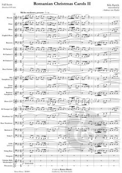 Romanian Christmas Carols 2 von Béla Bartók 