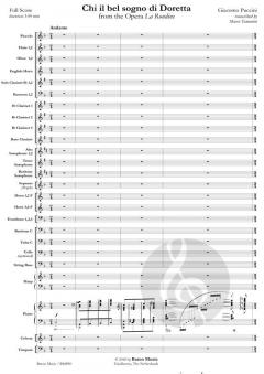 Chi il bel sogno di Doretta von Giacomo Puccini 