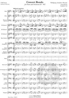 Concert Rondo KV 382 von Wolfgang Amadeus Mozart 