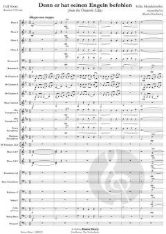 Denn er hat seinen Engeln befohlen von Felix Mendelssohn Bartholdy 