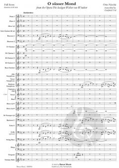O süßer Mond von Otto Nicolai 