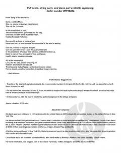 Song Of The Universal von Ola Gjeilo 