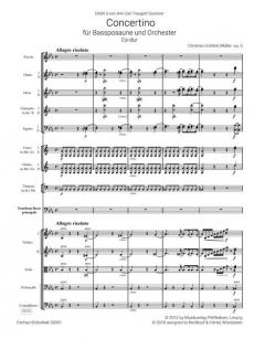 Concertino in Es-dur op. 5 von Christian Gottlieb Müller 