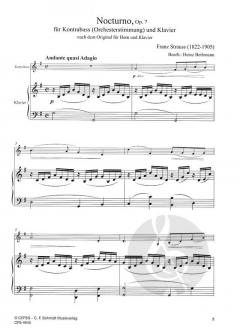Nocturne op. 7 von Franz Strauss 