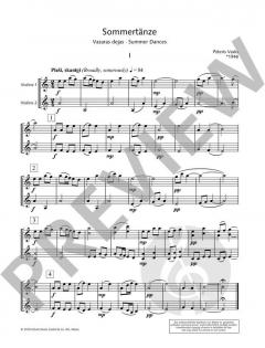 Sommertänze (Vasaras dejas) von Peteris Vasks 