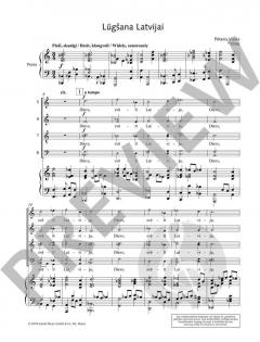 Lūgšana Latvijai von Peteris Vasks 