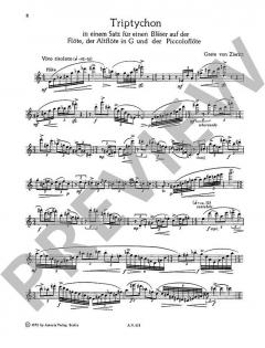 Triptychon in einem Satz von Grete von Zieritz 