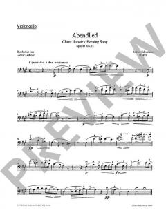 Träumerei / Abendlied von Robert Schumann 