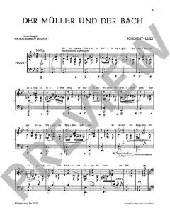 Der Müller und der Bach von Franz Liszt 