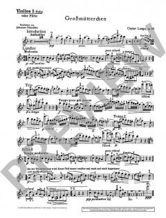 Großmütterchen op. 20 von Gustav Lange 