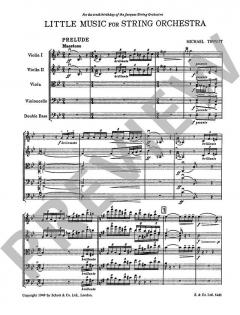 Little Music von Sir Michael Tippett 