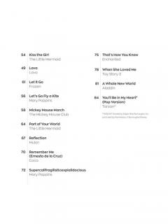 Instant Piano Songs: Disney Favorites 