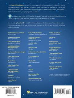 Instant Piano Songs: Disney Favorites 