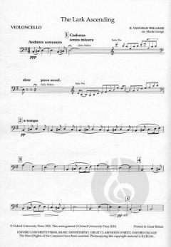 The Lark Ascending von Ralph Vaughan Williams 