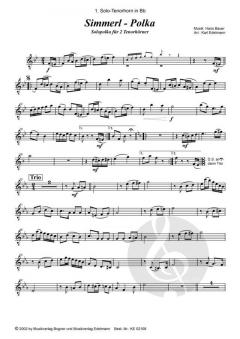 Simmerl - Polka von Hans Bauer 