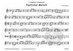 Festlicher Marsch von Karl Edelmann 