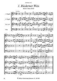 Grassauer Bläserweisen 1 von Hans Kröll 