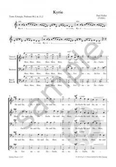 Kyrie von Paul Heller 