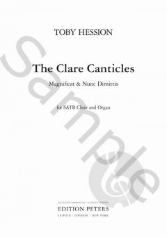 The Clare Canticles von Toby Hession 